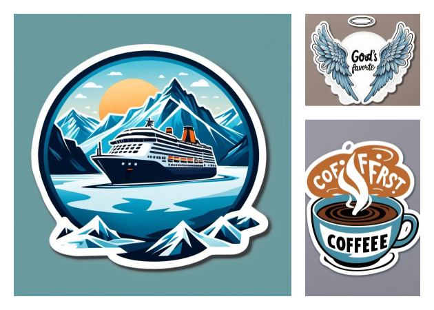 ブランディング用ステッカーを生成