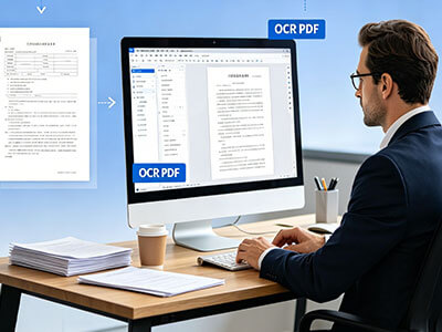 PDFのOCR処理...