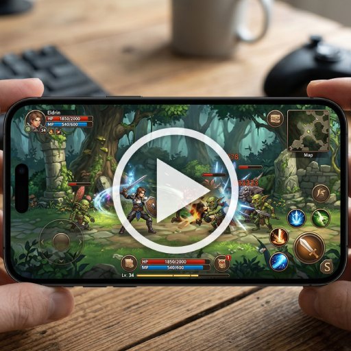 iPhoneゲーム録画