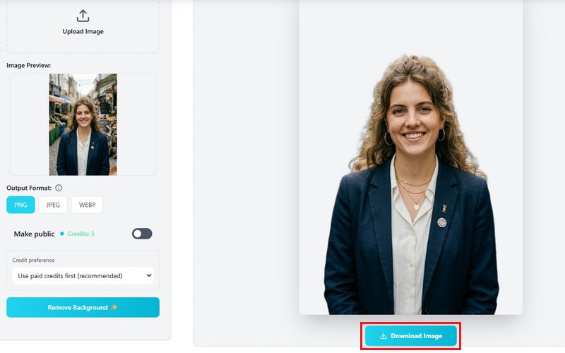 プロフィール用の人物写真を書き出す