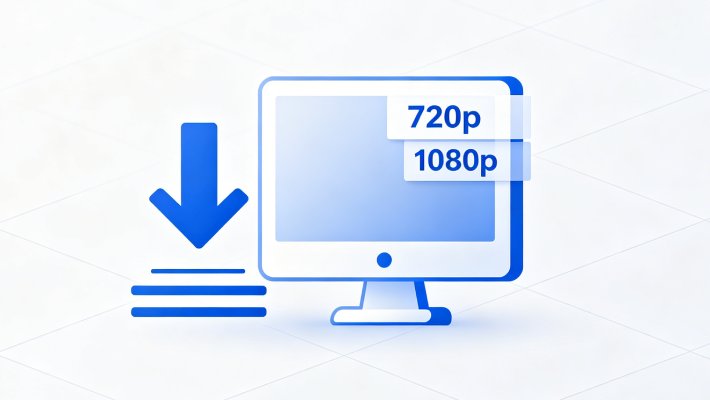 720p・1080p動画をダウンロード