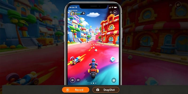 iPhone録画を開始