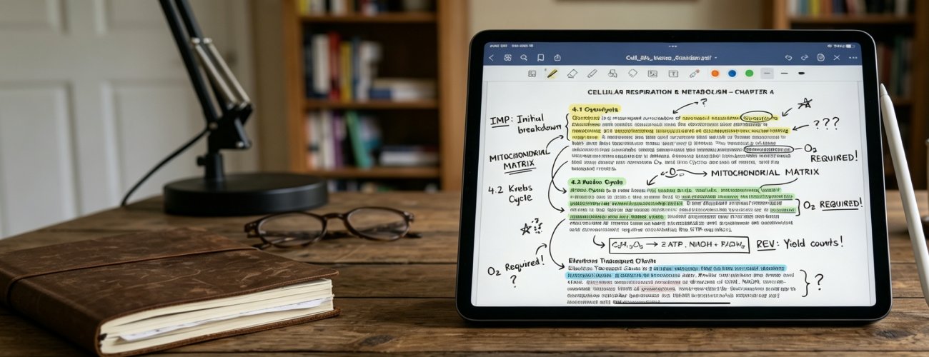 ハイライト付き学習PDF
