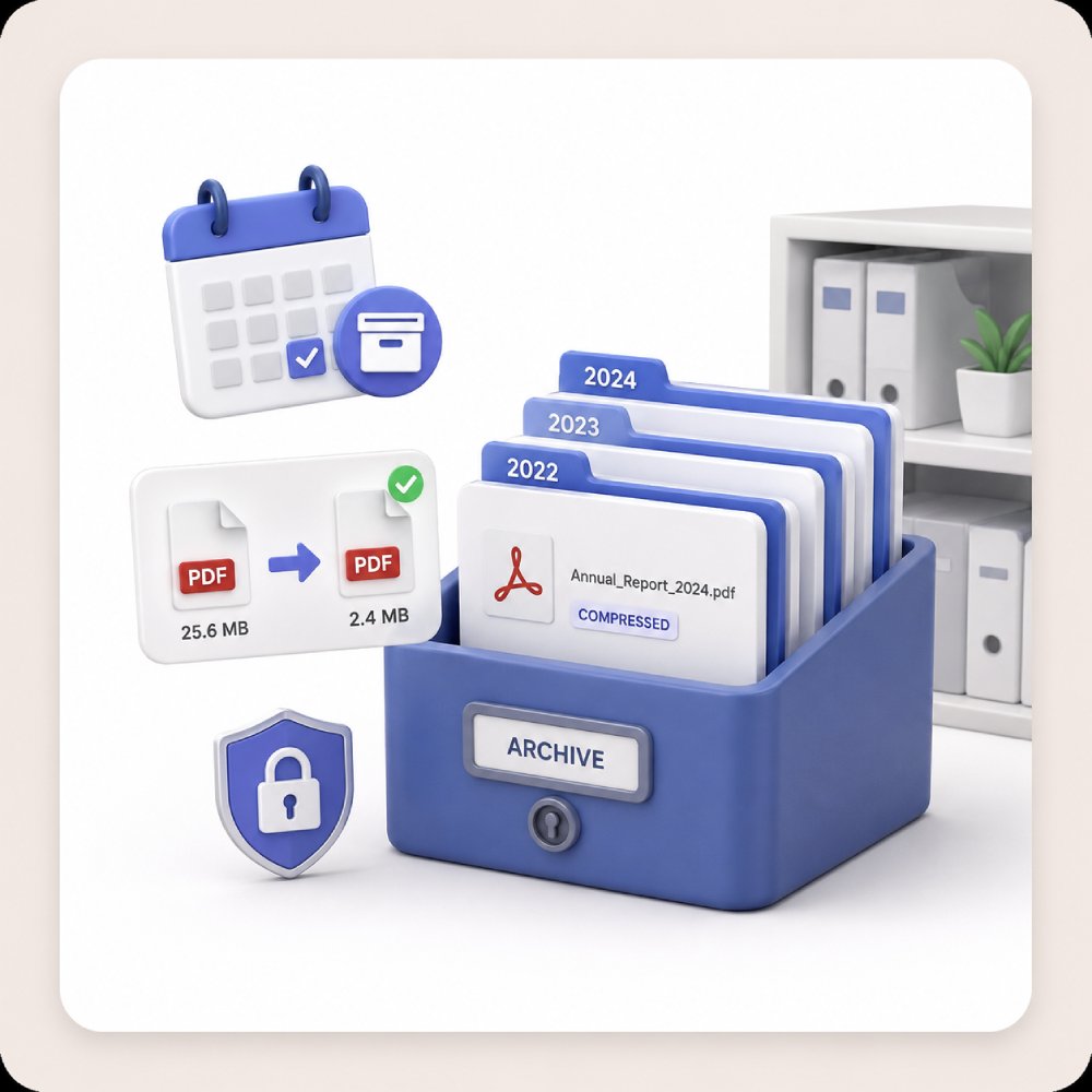 アーカイブに最適なPDF