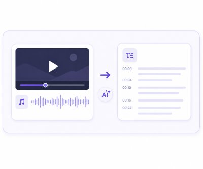 音声・動画の文字起こし
