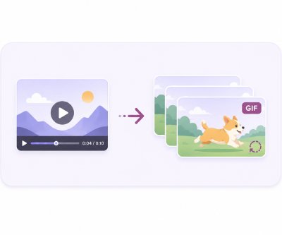 動画をGIF・絵文字に変換