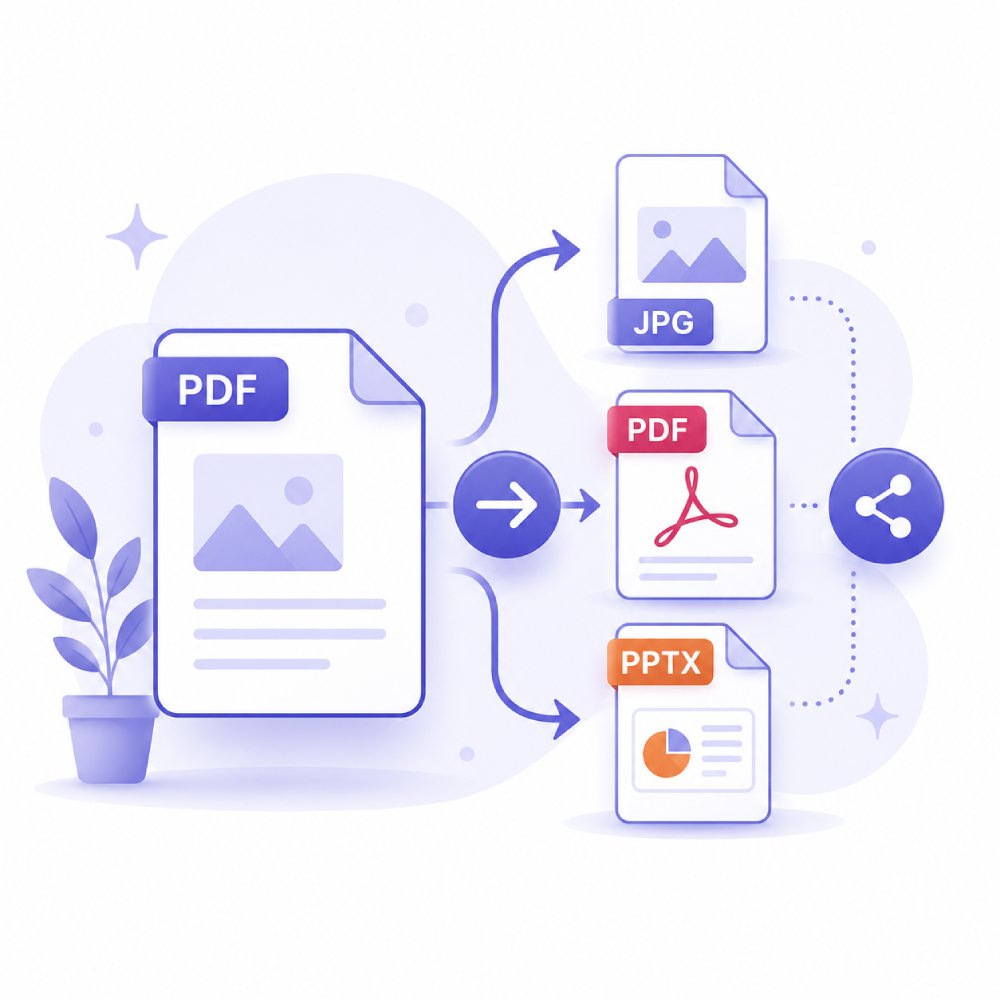 共有用にPDFを変換