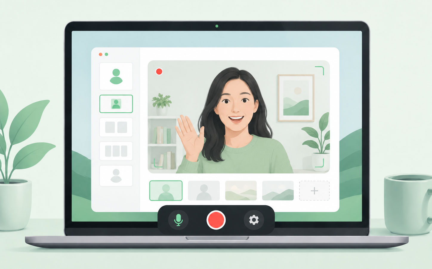 Webカメラ録画