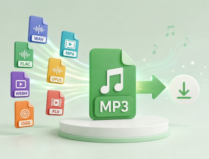 メディアをMP3へ変換