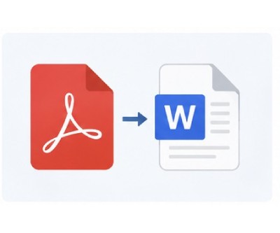 PDFをWordに変換